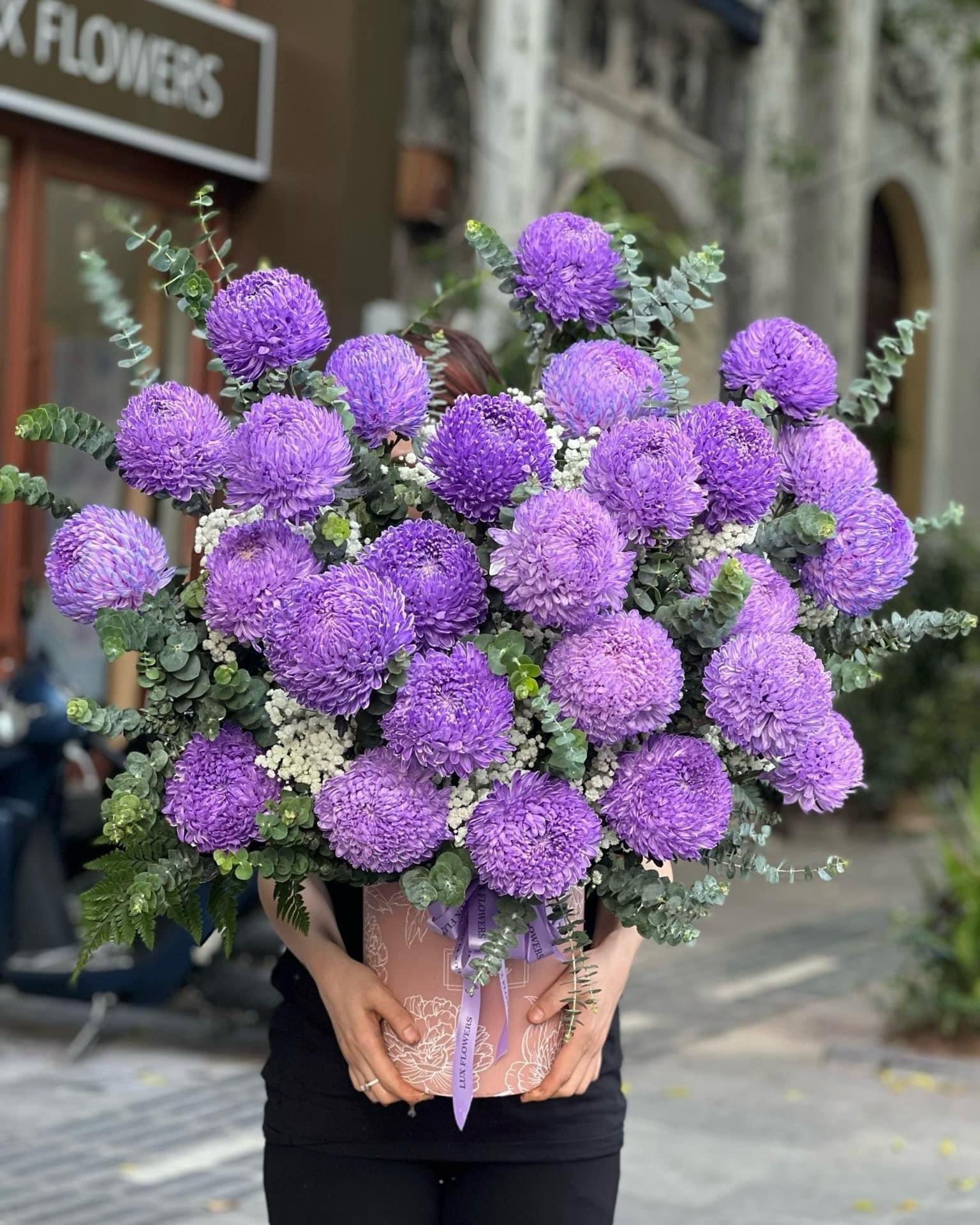 Giỏ hoa đẹp - HG034