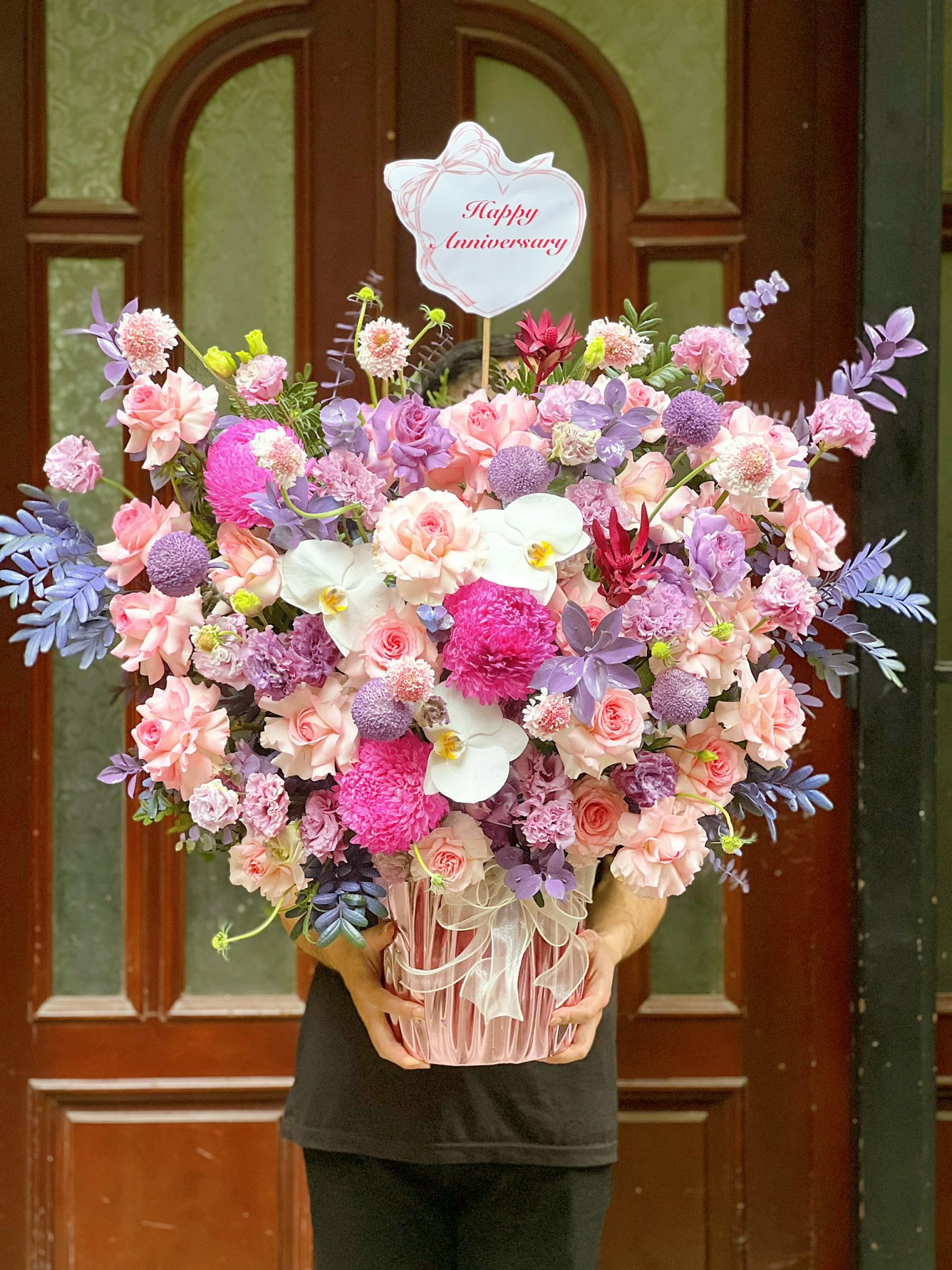 Giỏ hoa đẹp - HG033