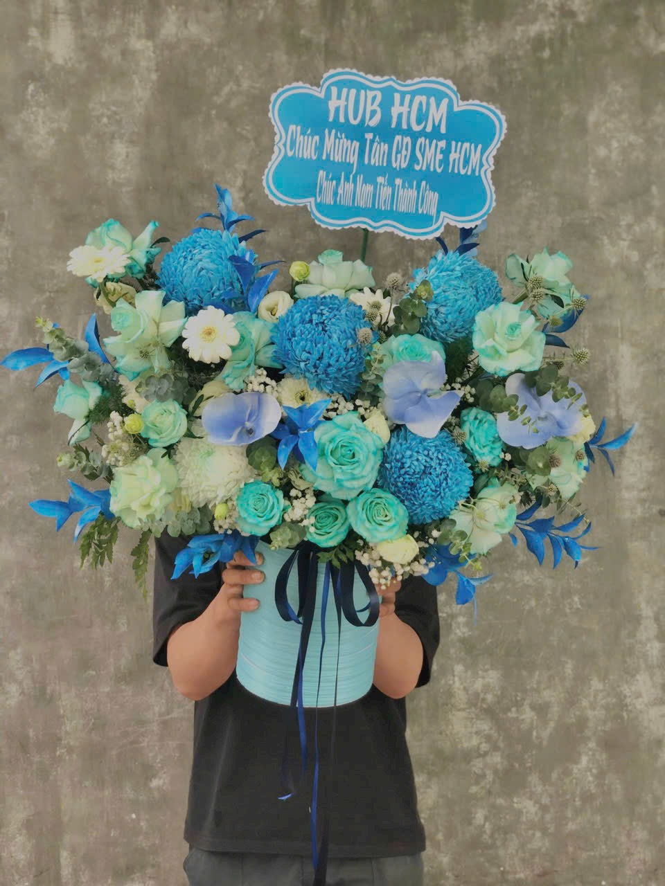 Giỏ hoa đẹp - HG046