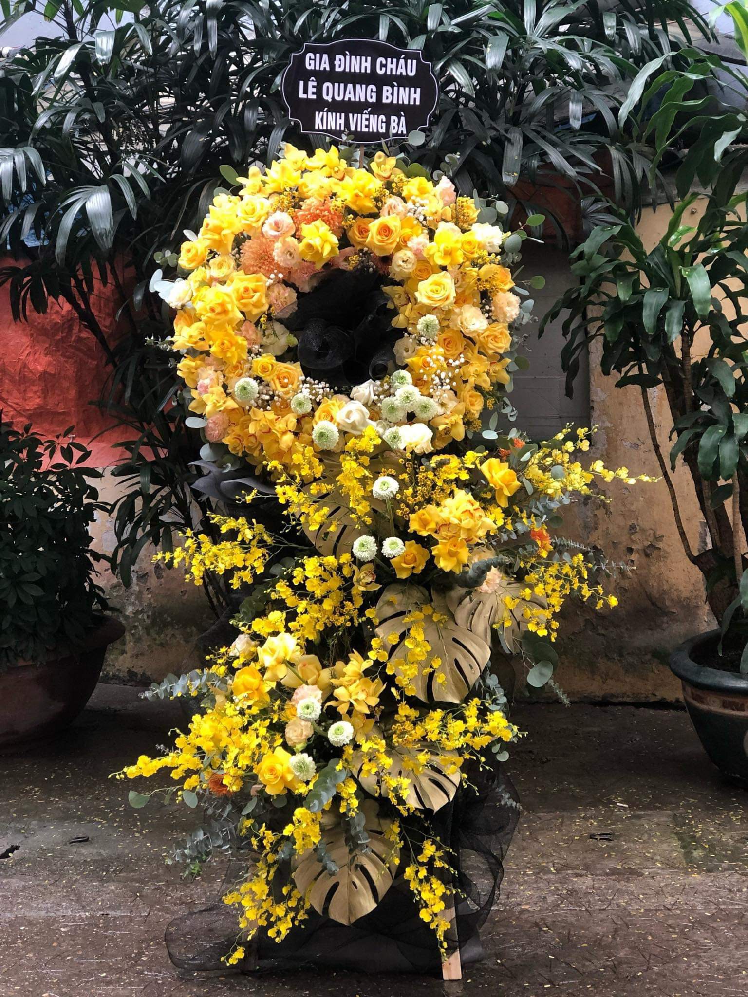 Hoa chia buồn - HCB005